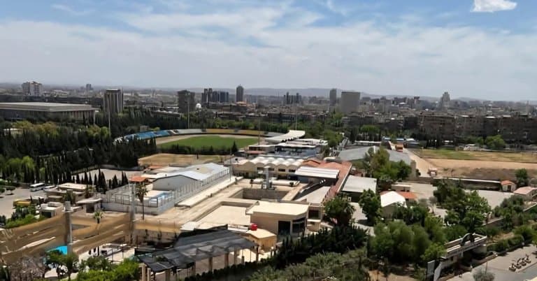 شقة رائعة دمشق شارع برنية